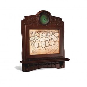 The Noble Collection Hobbit Bag-End Map Plaque Key Holder Lord of the Rings LOTR